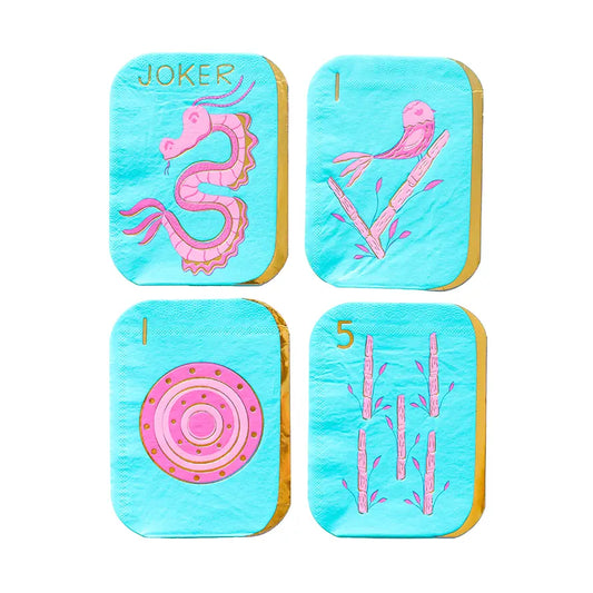 Mahjong Tile Guest Napkins
