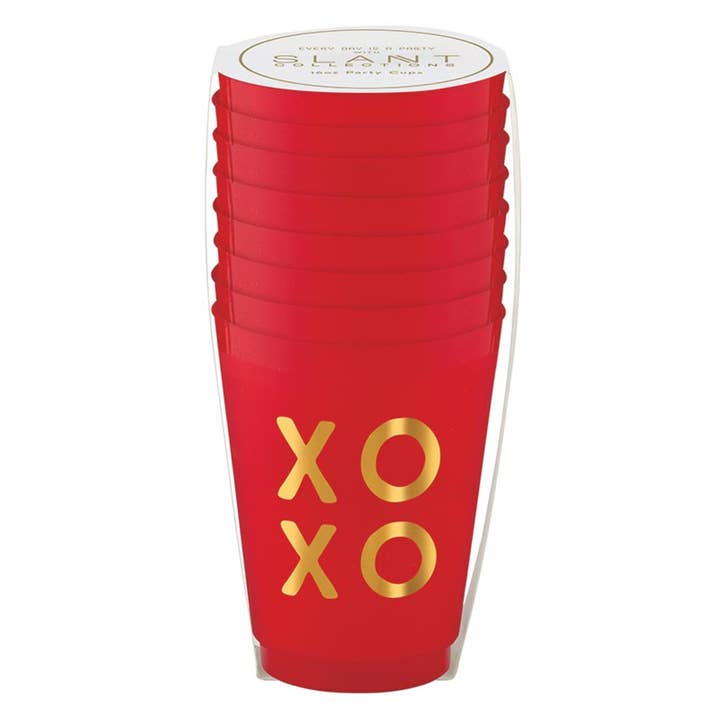 Xoxo Frosted Cups