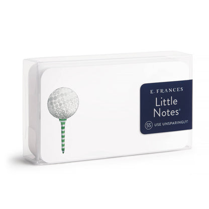 Golf Tee Little Note Cards