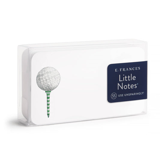Golf Tee Little Note Cards