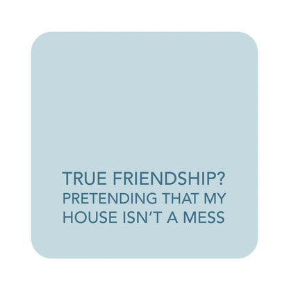 Soft Table Coaster - True Friendship