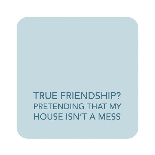 Soft Table Coaster - True Friendship