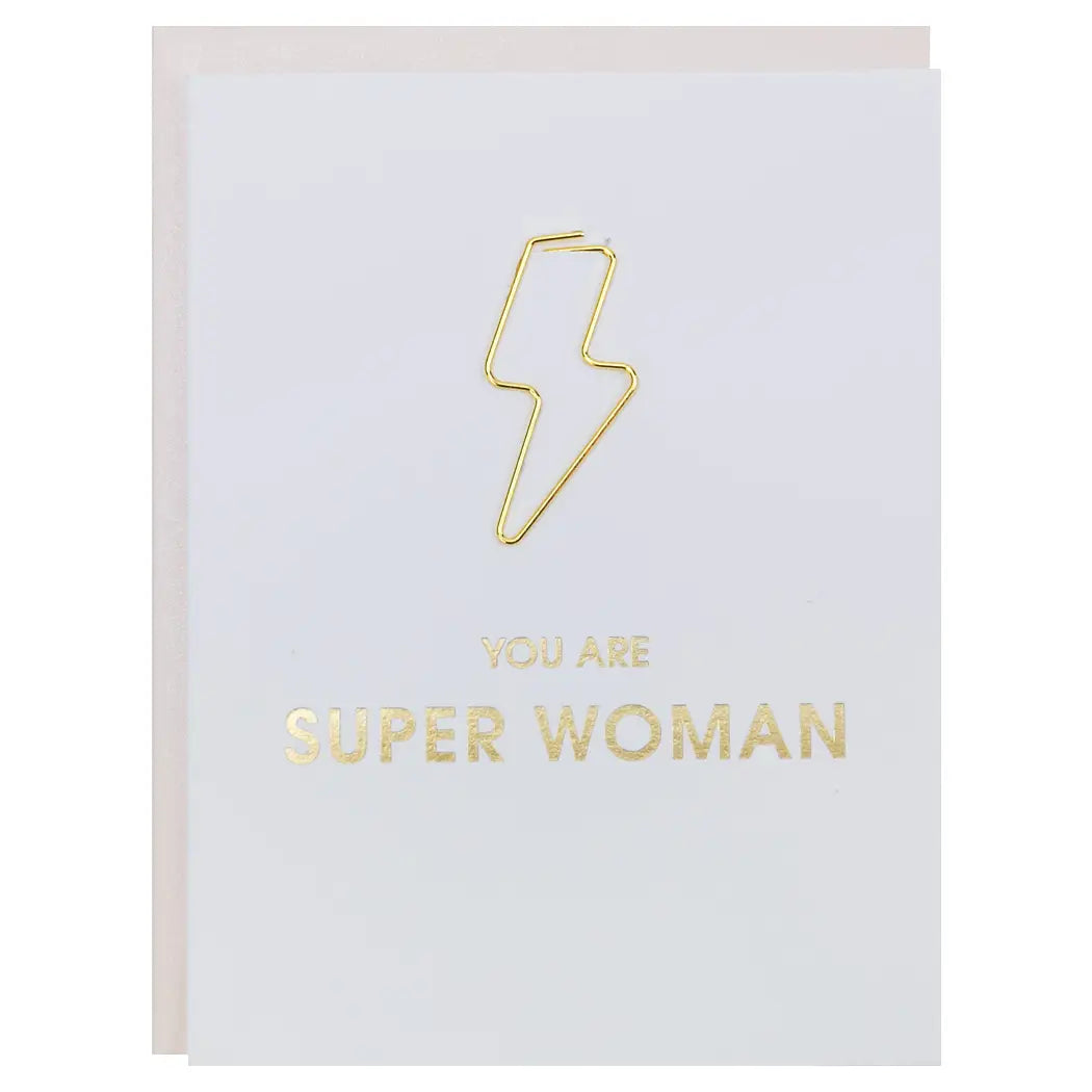 You Are Super Woman - Greeting Card
