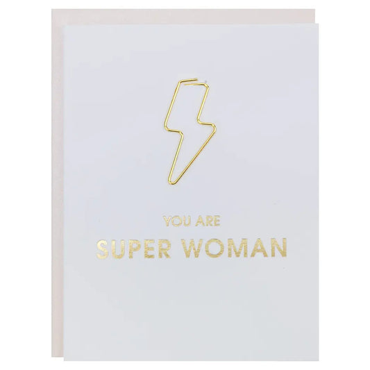 You Are Super Woman - Greeting Card