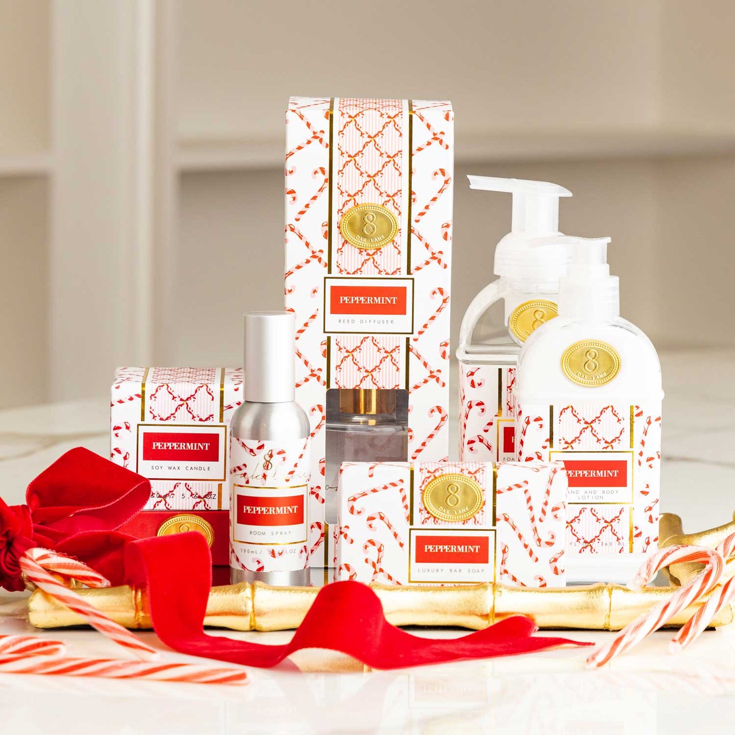 Peppermint Candy Cane Room & Linen Spray