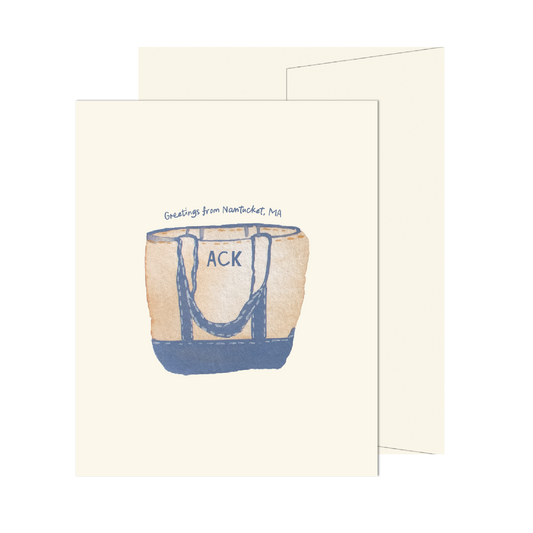 Beach Tote Card