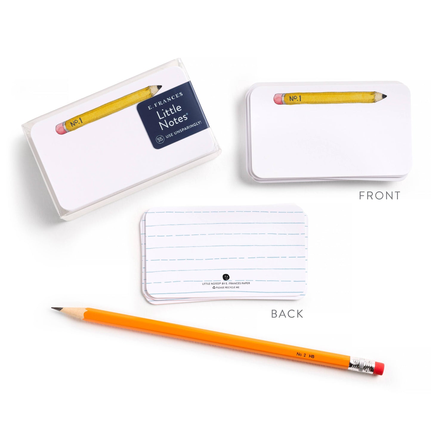 Pencil Little Note Cards