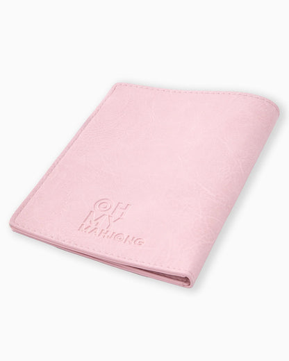Mahjong Card Folio - Light Pink