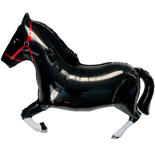 40" Black Horse Balloon