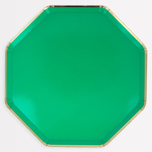 Fir Tree Green Dinner Plates