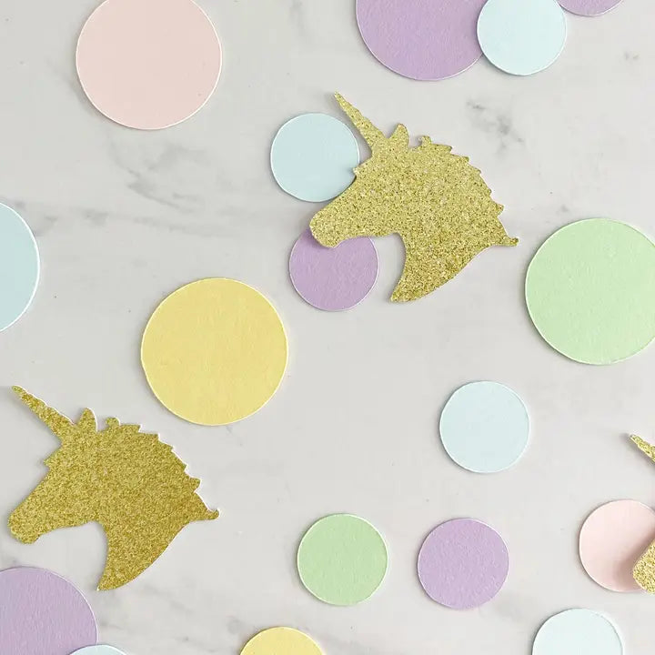 Pastel Unicorn Confetti